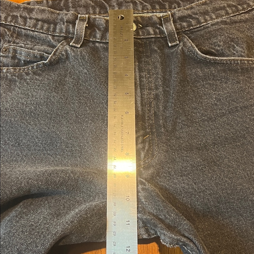Vintage Orange Tab Levi's 31x30 Faded Black - Picture 15 of 16